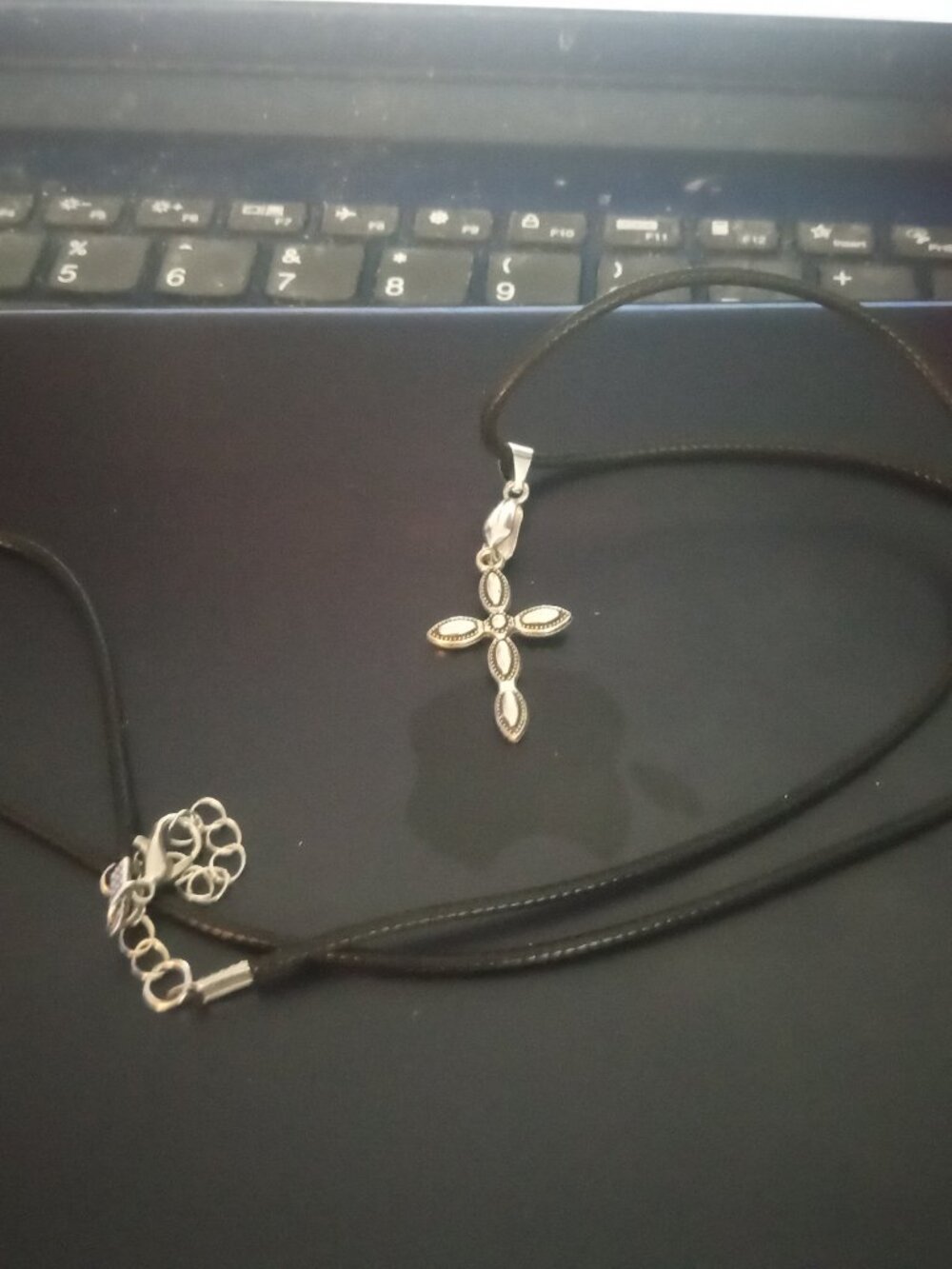 Handmade Silver Plated Cross Crucifix Necklace